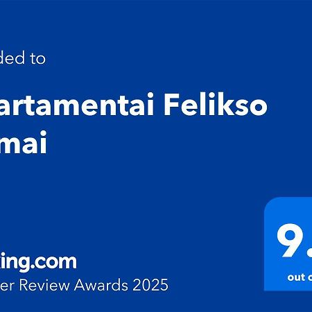 Apartamentai Felikso Namai Klaipėda Eksteriør billede
